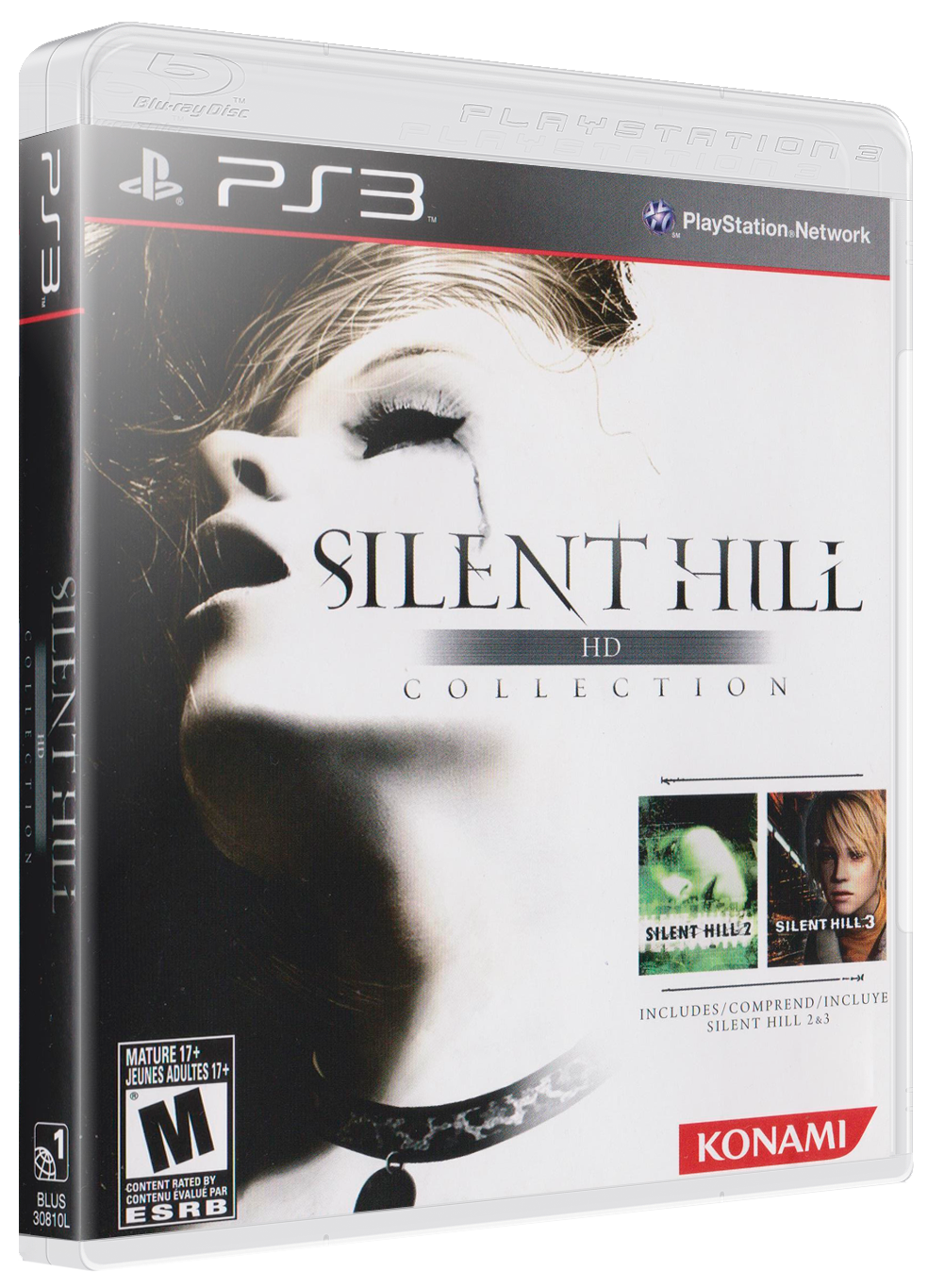 Silent Hill HD Collection box art for Playstation 3